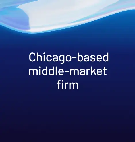 Chicago based middle market firm testimonial image